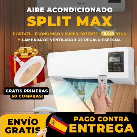 Aire Acondicionado Portátil SplitMax -[ULTRA POTENTE]