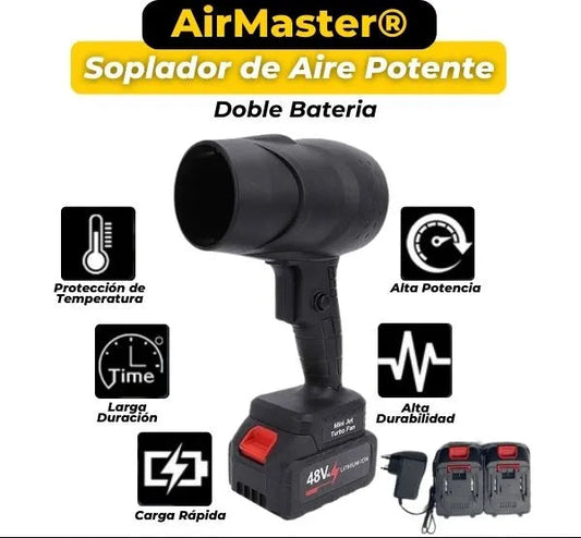 AirMaster Xtreme® Soplador de Aire Potente + 2 Baterías